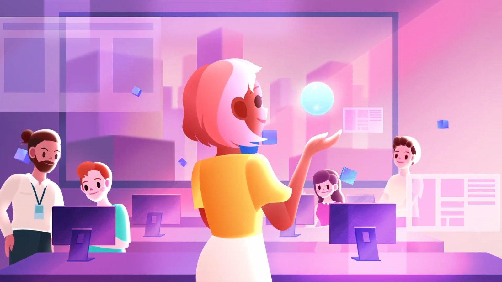 Gluwa, FinTech video by Lucid Motion Studio