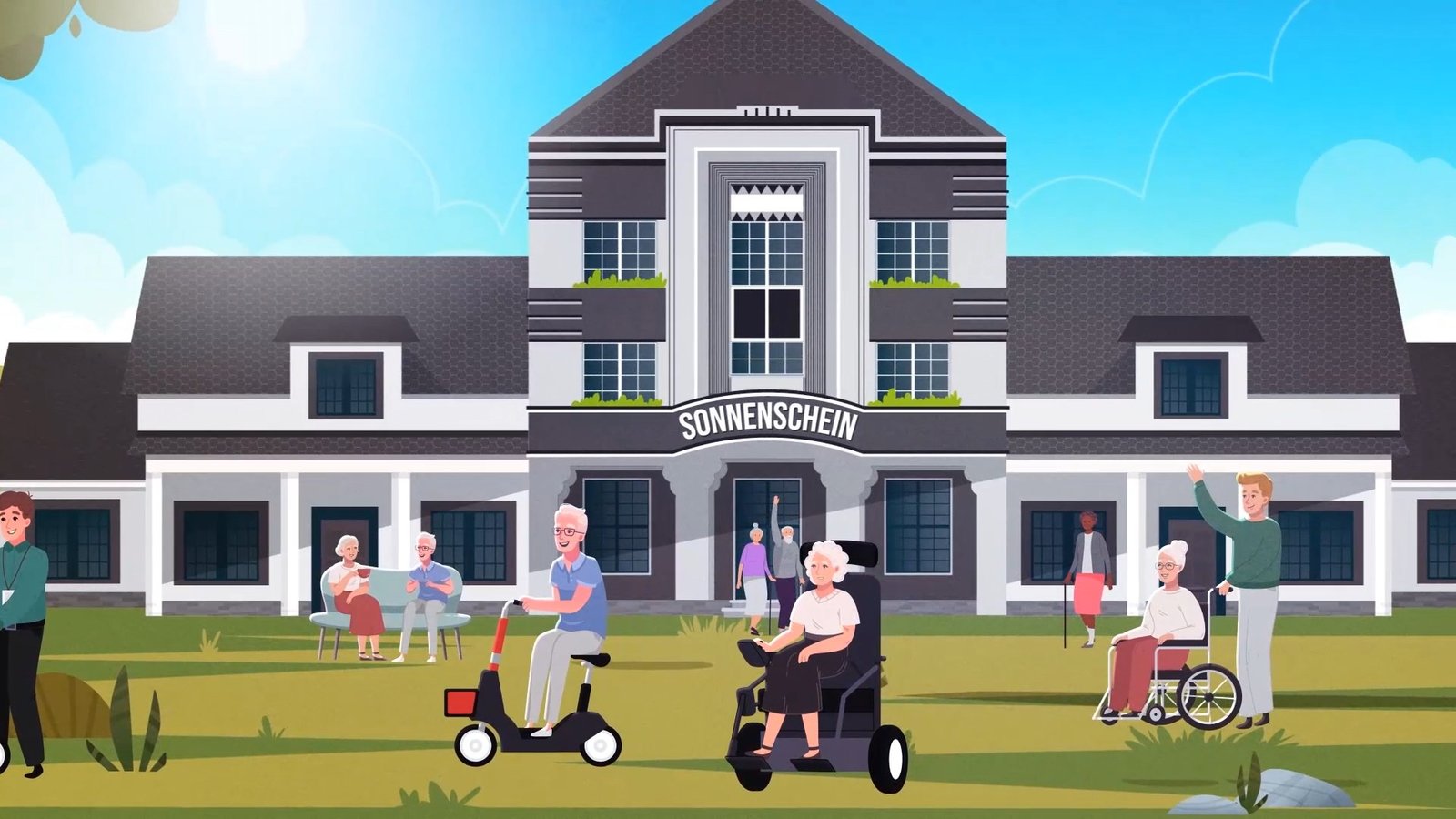 Vitalpoint Sanitätshaus, 2D Animation by Lucid Motion Studio