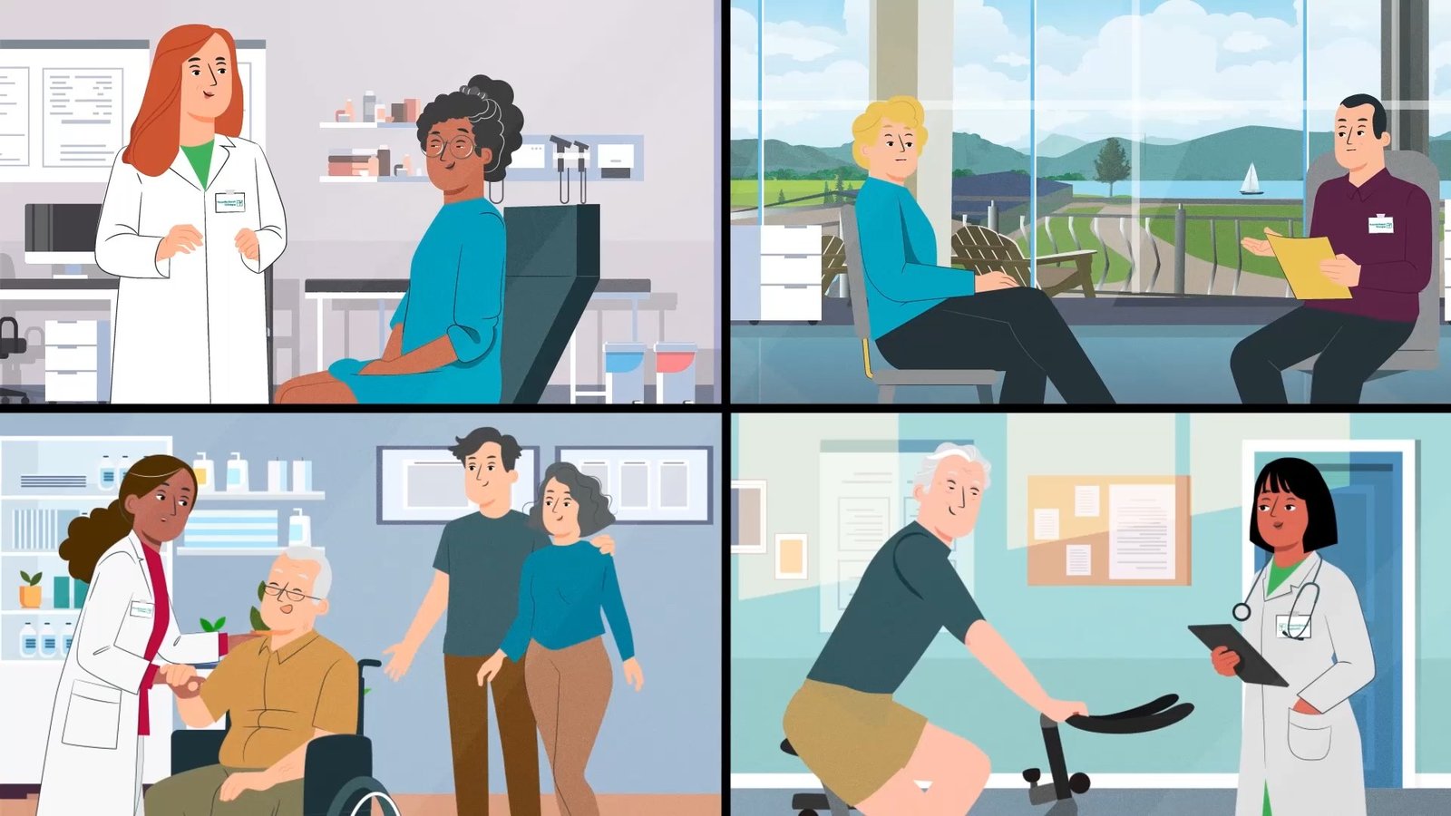 Gesundheitswelt Chiemgau, 2D Animation by Lucid Motion Studio