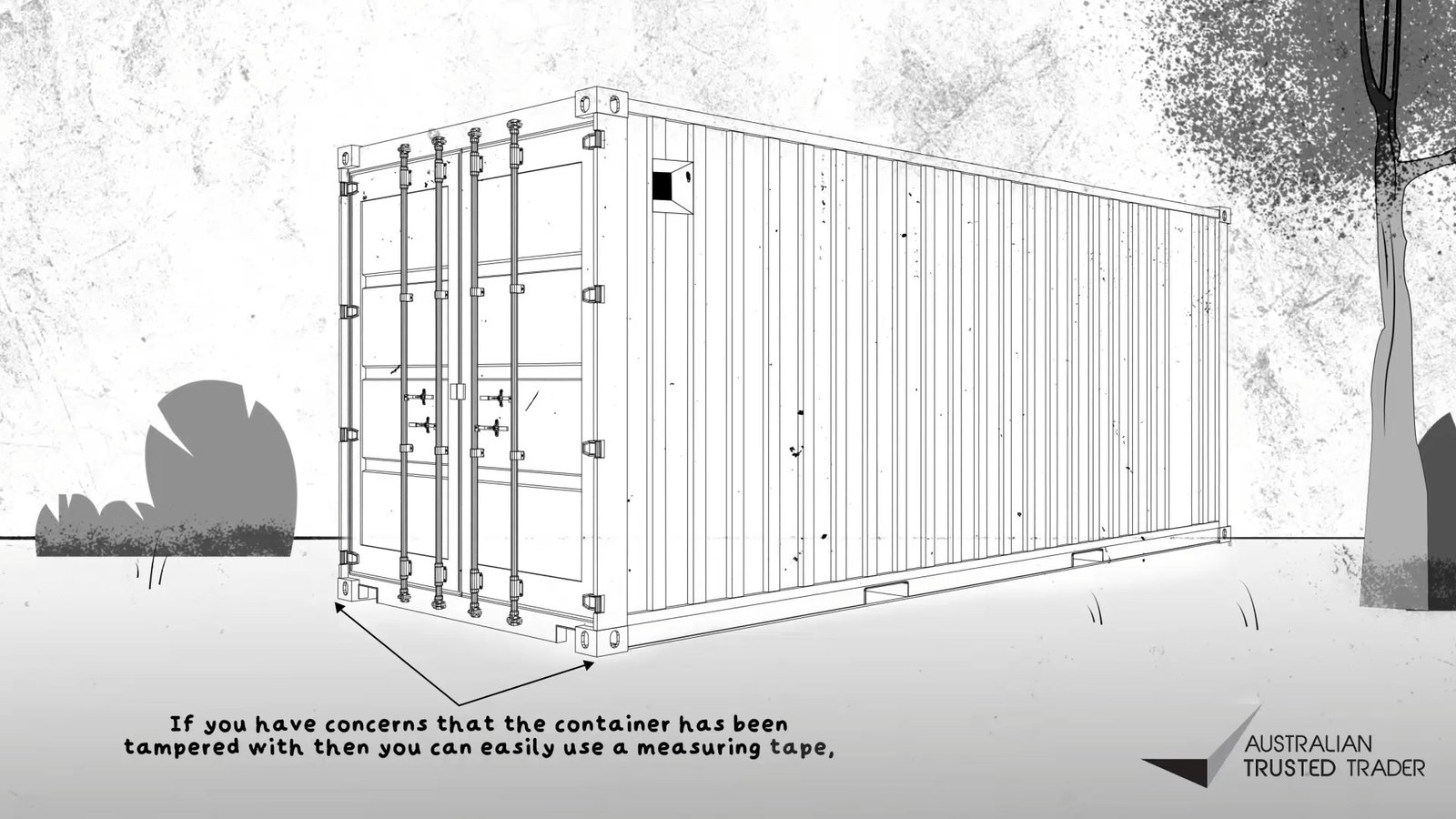 Australian Trusted Trader: 7-Step Container Check, 2D Animation by Lucid Motion Studio
