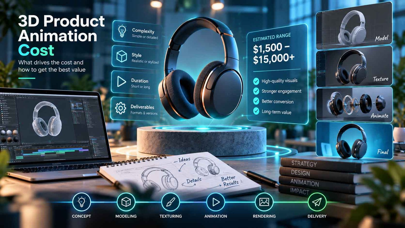 3D Produktanimation Kosten 2026