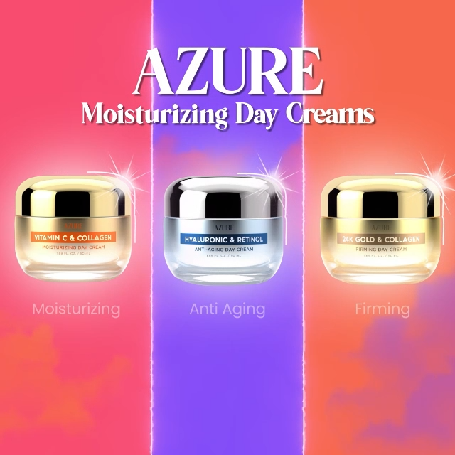 Brands at Door: Azure Day Creams, Product animation by Lucid Motion Studio