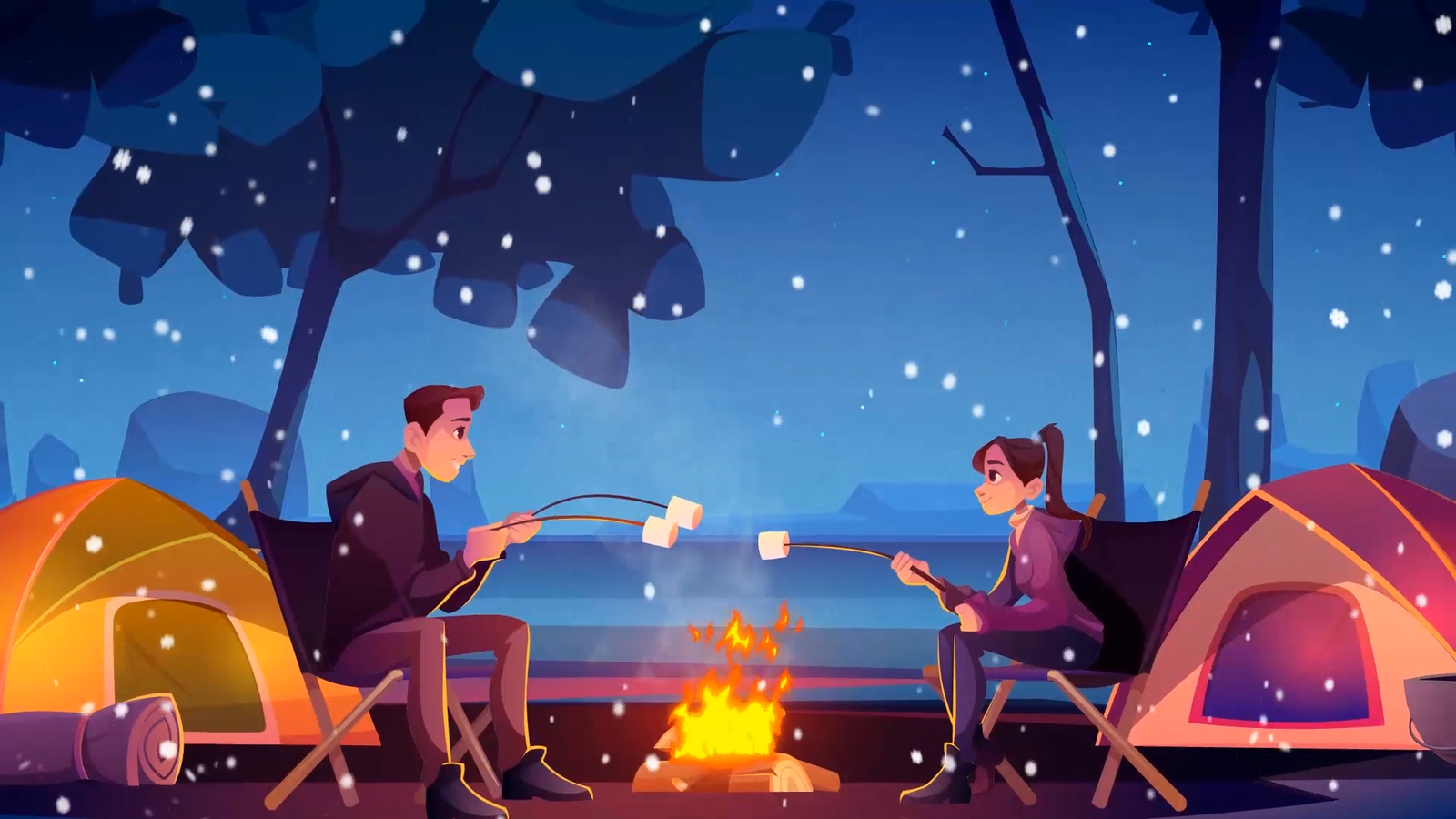 Christmas Song, Stories animation by Lucid Motion Studio