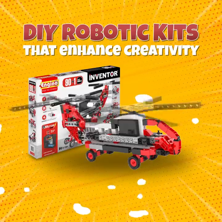 DIY Robotic Kits Social Ad, Product animation by Lucid Motion Studio