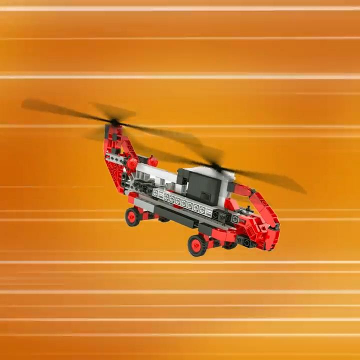 Toy Bricks Pakistan Helicopter Kit, Product animation by Lucid Motion Studio
