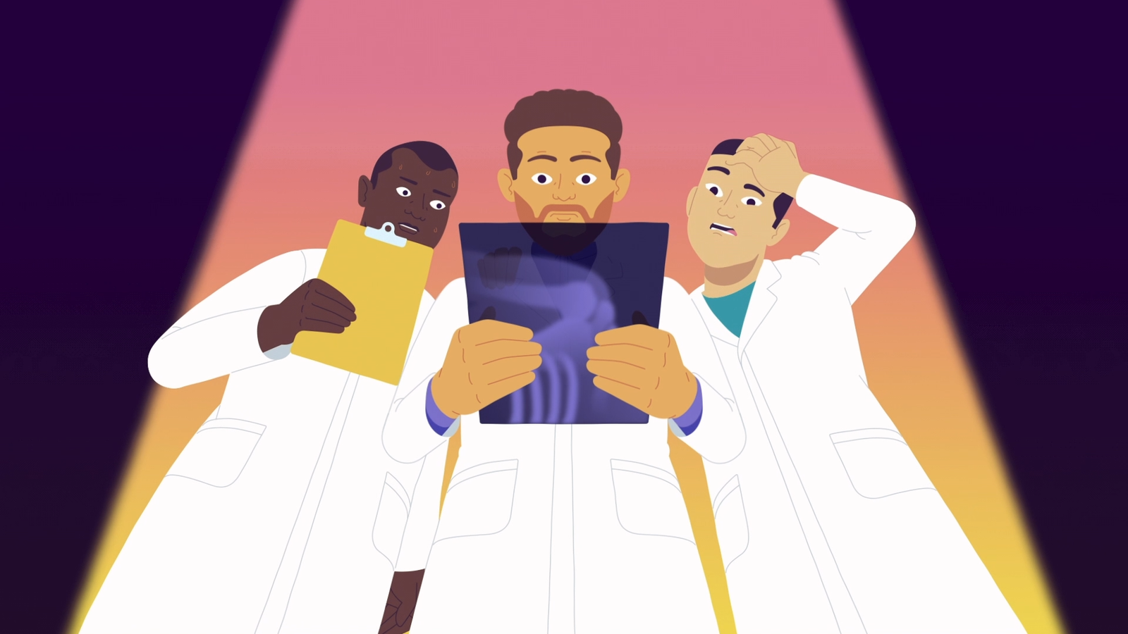 UPMC, 2D Animation by Lucid Motion Studio
