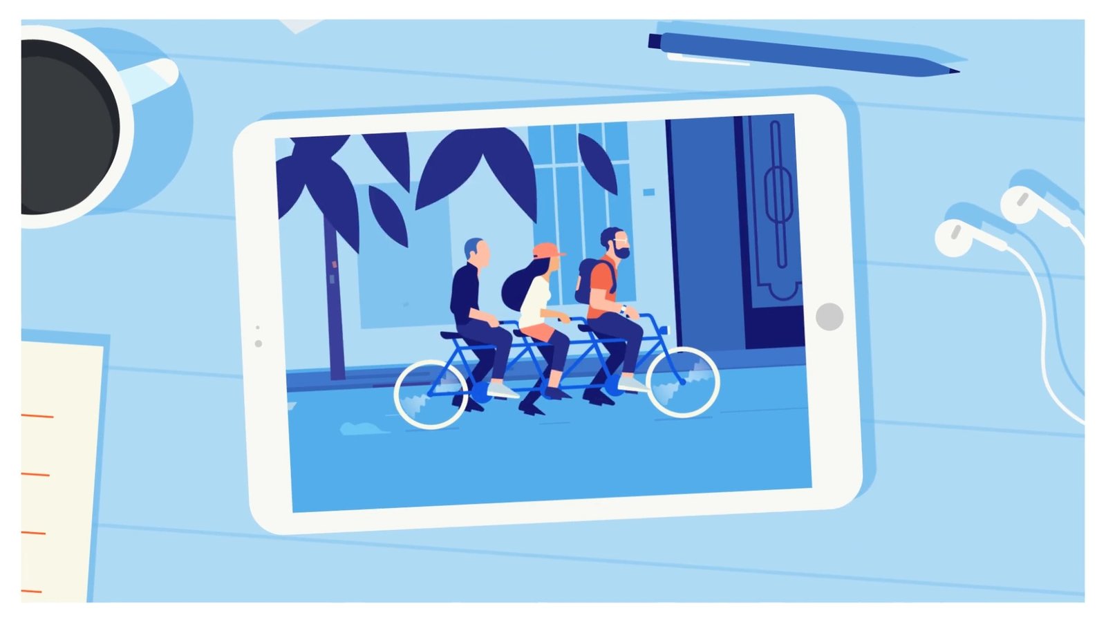 Deskopolitan, Motion graphics by Lucid Motion Studio